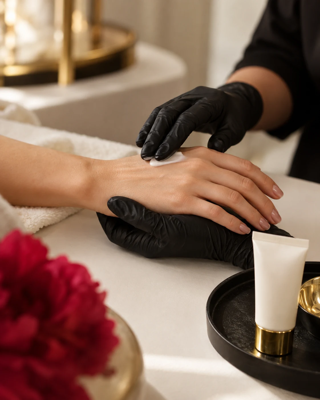 A Thoughtful Consultation for Donna’s Body Care Menu — editorial photograph created for this guide